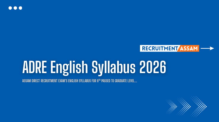 ADRE 3.0 English Syllabus for Grades 3rd & 4th