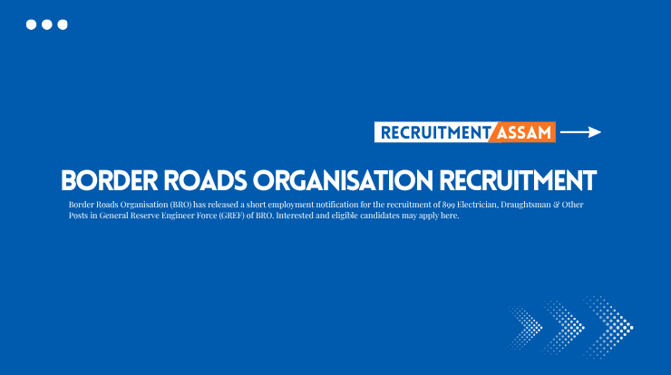 Border Roads Organisation Recruitment
