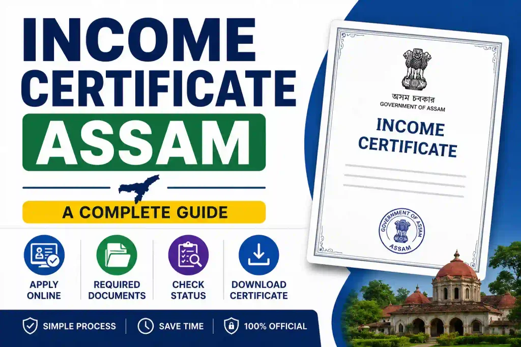Income Certificate Assam Apply Online, Documents, Status & Download
